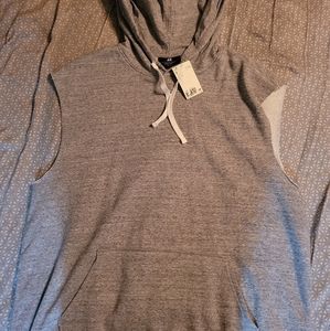 H&M sleeveless grey Hoodie